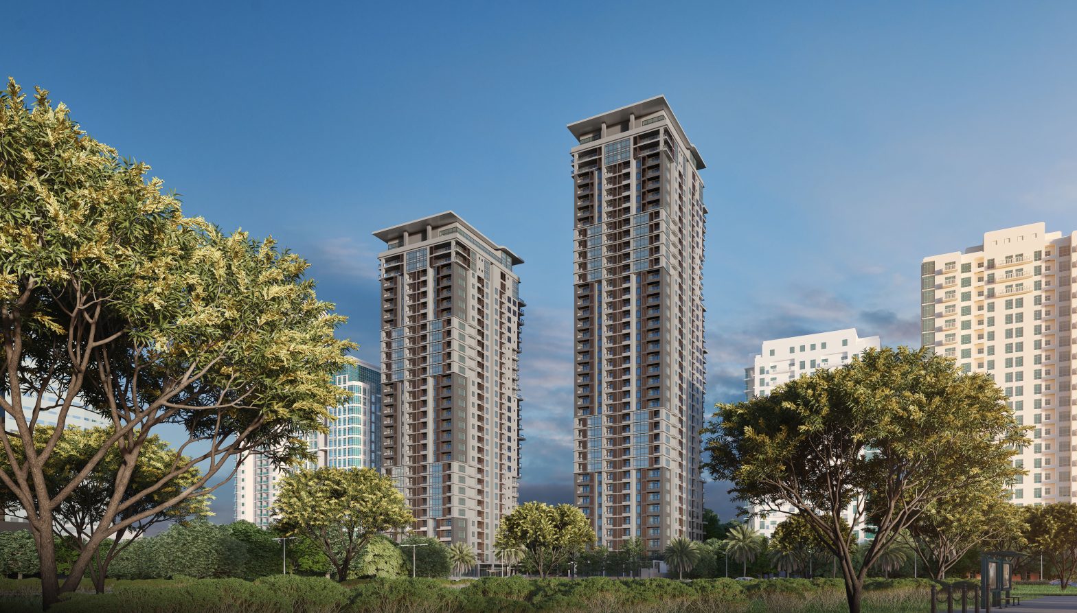 1001 Parkway Residences facade